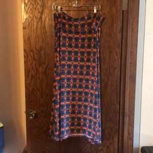 LuLaRoe Maxi Skirt Large